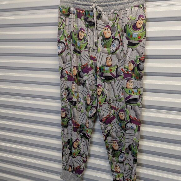 Disney Toy Story Size XL Buzz Light-year Jogger Pajama Pants with drawstring - Picture 2 of 8
